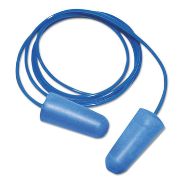 Boardwalk® Detectable Earplugs, Corded, Blue, 200 Pairs freeshipping - TVN Wholesale